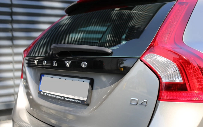 Volvo V60 cena 44900 przebieg: 78000, rok produkcji 2012 z Wrocław małe 121